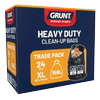 GRUNT 158L 1140 x 830mm Trade Cleanup Rubbish Bags - 24 Pack