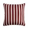 Marquee 45cm Red Pink Annie Pinstripe Outdoor Cushion