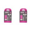 2PK Core Essentials USB-C Soundpods/Earphones Wired w/ Mic - White