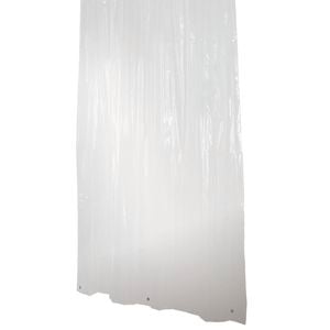 Barelli 180 x 180cm Crystal Clear Peva Shower Curtain