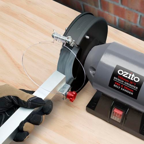 Ozito 240W Bench Grinder And Belt Sander