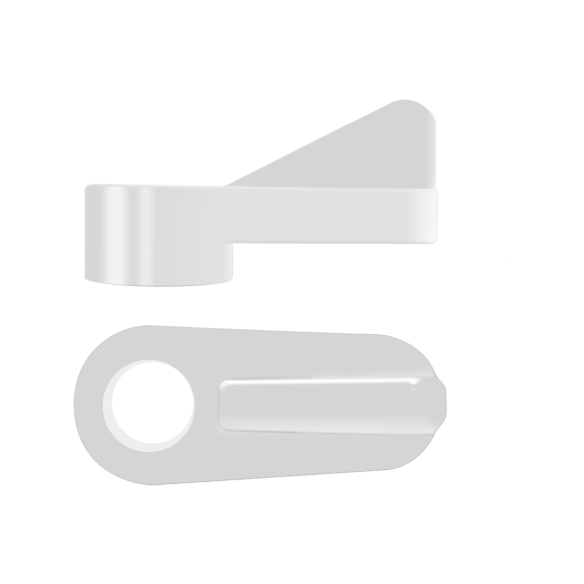 Rolltrak Clear Flushed Fly Screen Clip - 50 Pack - Bunnings Australia