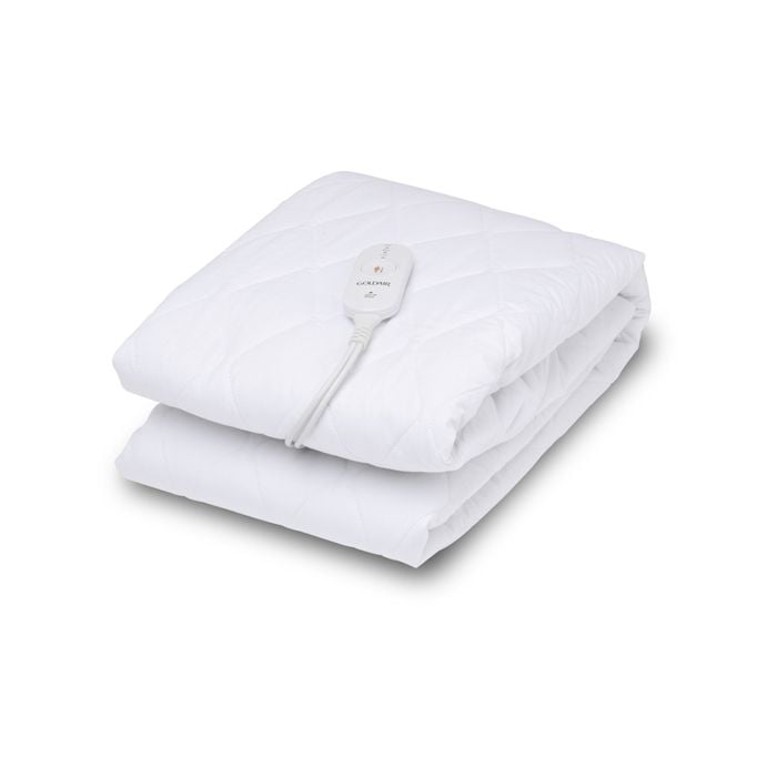 Goldair Platinum Single Antibacterial Electric Blanket White