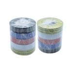 Click 18mm x 20m Assorted PVC Insulation Tape - 5 Pack