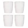 4PK Ladelle Halo Porcelain 9cm/350ml Tumbler - Snow