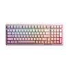 AULA F99 Wireless Tri-Mode Gasket Mechanical Keyboard Gradient Pink