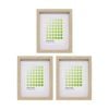 3PK Braz Rome Image Photo Document Display Frame 20x25cm Beech
