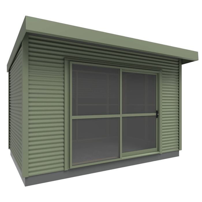 Duratuf 4X2.5X2.63m Mist Green Kaipara Cabin 