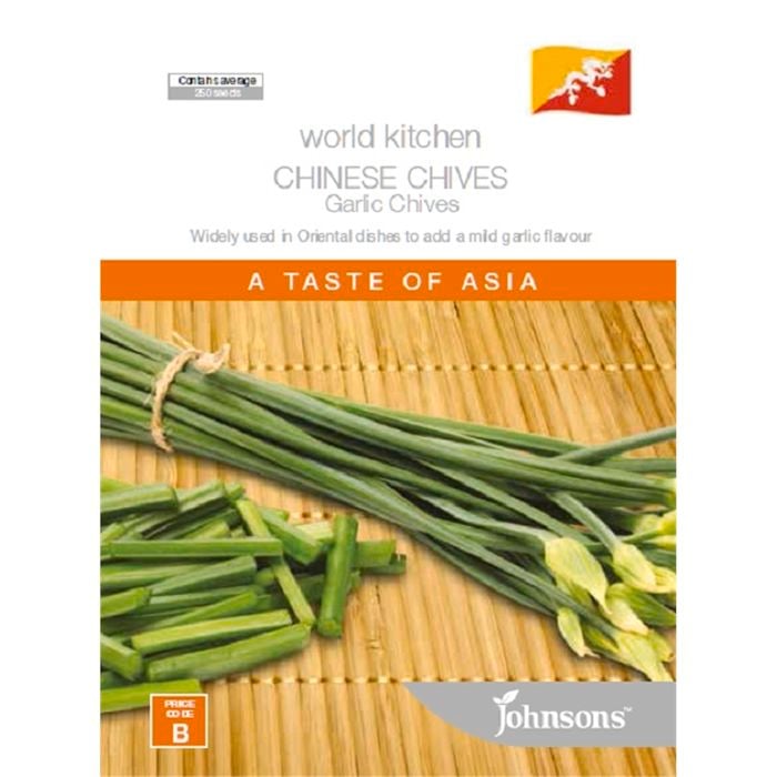 Johnsons Seed Chinese Chives Garlic Chives World Kitchen