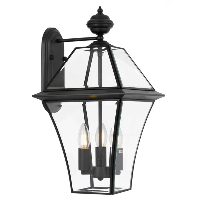Telbix Black Rye 27 Exterior Wall Bracket