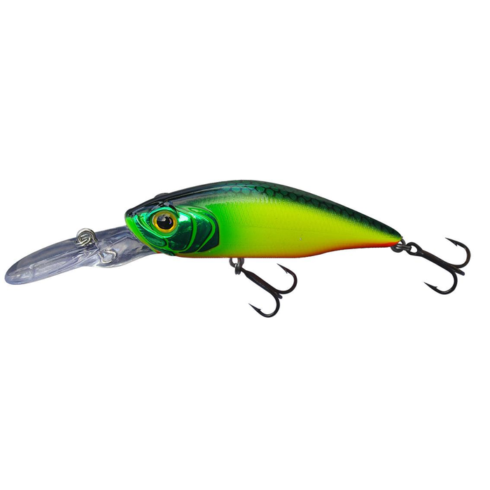 Profishent Wren 60SP Minnow Hard Body Fishing Lure Green Chartreuse Orange