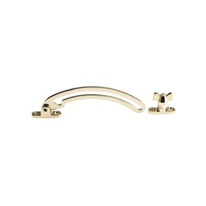 Jaeco Quadrant Window Stay Brass