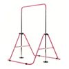 Kids Gymnastics Bar Indoor Junior Training Horizontal Monkey Bars 88-130cm Height Adjustable