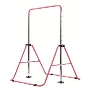Kids Gymnastics Bar Indoor Junior Training Horizontal Monkey Bars 88-130cm Height Adjustable