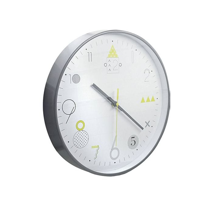 Unigift Modern Round 30cm Wall Clock Analogue - Assorted