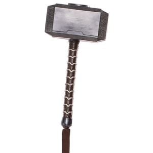 Thor Hammer for Adults, Marvel Avengers Mjolnir Halloween Costume Prop Weapon, ADULT