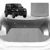 6D Diamond Car Boot Mat for Suzuki Jimny Manual2018-Current-Cargo Mat-Grey-Outback GT