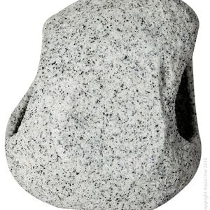 Aqua One Round Granite Cave Ornament - Jumbo (37054)