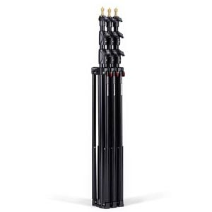 Manfrotto Alu Ranker Air-cushioned Stackable Light Stand 3 Pack - Black