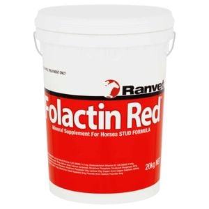 Ranvet Folactin Horses Stud Formula Mineral Supplement Red 20kg