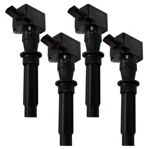 Set of 4 SWAN Ignition Coils for Range Rover Velar P250 P300 P400e L560 2017+ 2.0L Turbo