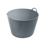Ezy Storage 60L Assorted Colour Round Flexi Storage Tubs