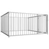 vidaXL Outdoor Dog Kennel Dog Crate Animal House Pet Cage Garden Backyard