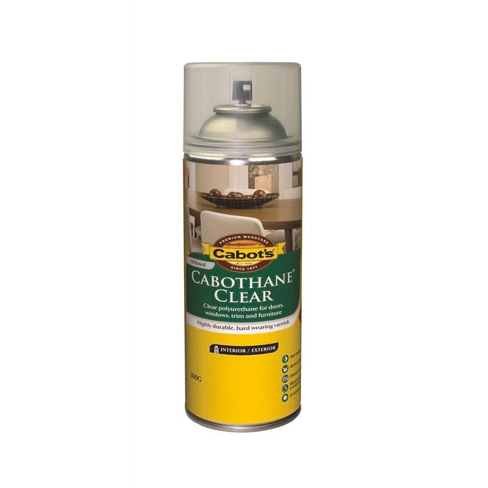 Cabot's 300g Gloss Cabothane Oil Based Polyurethane Aerosol