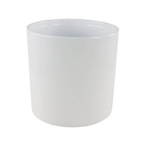 Northcote Pottery 25cm White Ava Cylinder Pot