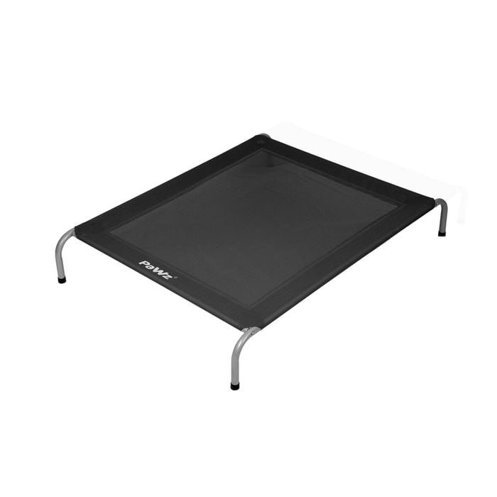 Pawz 87x65x20CM Pet Trampoline Bed Medium Black