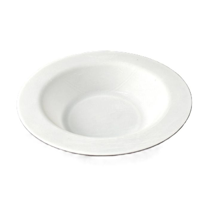 12x 10pc Partyware Deluxe Reusable Bowls Set Tableware 180mm White