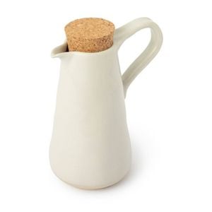 Jamie Oliver Big Love Delightful Stoneware Oil & Vinegar Drizzler White 450ml