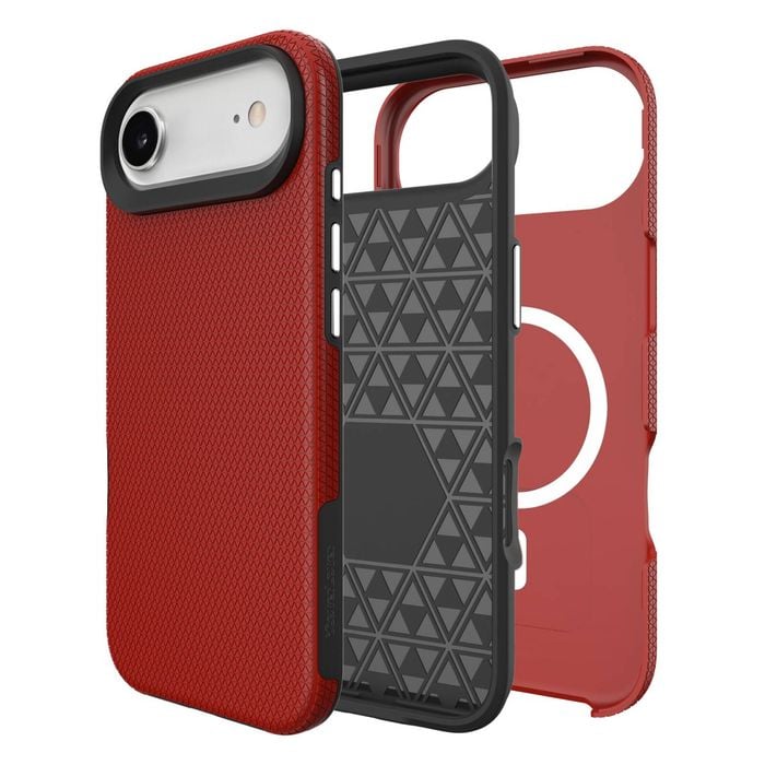 Icoverlover For Iphone Air Case Compatible With Magsafe Shockproof Cover Red