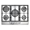 Mistral 70cm Stainless Steel 5 Burner Gas Cooktop