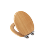 Croydex Flexi-Fix Hartley Soft-Close Oak Effect Toilet Seat