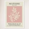 Galrie Henri Matisse Vintage Pink Exhibition Print from Berggruen & Cie, White Frame, 70 x 100cm (28 x 40inch)
