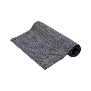 Axton 150 x 90cm Charcoal Master Scraper Crosshatch Mat