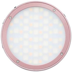 Godox R1 Round RGB LED Light - Pink