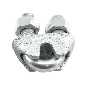Sunrise Cable Clip 4mm Galvanised - Cc4g