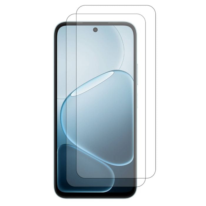 2 Pack MEZON OPPO A6x 4G Clear Tempered Glass Screen Protectors