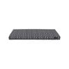 Baxter Bone Grey Canvas And Fur Digi Dog Removable Cover Crate Mat  - Large