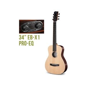 Enya X1-Pro Spruce HPL Acoustic Guitar - 34" Size - includes pickup