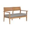 Mimosa Timber Honolulu 2 Seater Sofa Chair with Cushion