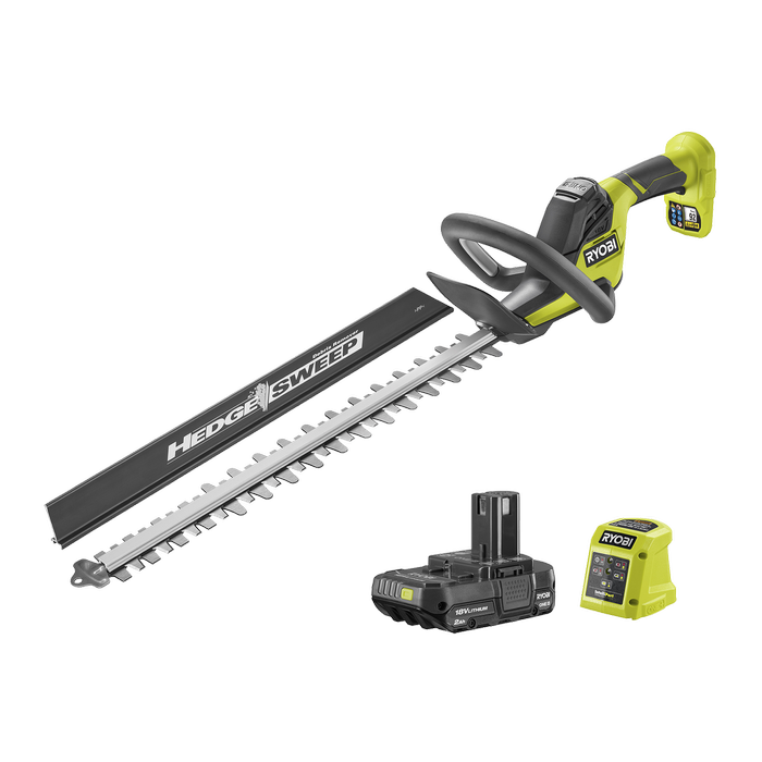 Ryobi 18V ONE+ 50cm Hedge Trimmer 2.0Ah Kit