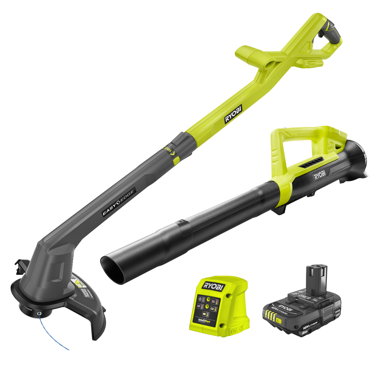 Ryobi one trimmer and blower kit sale