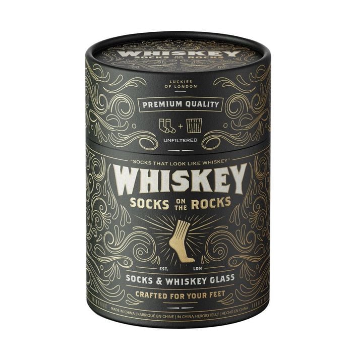 Luckies Whisky Socks On The Rocks