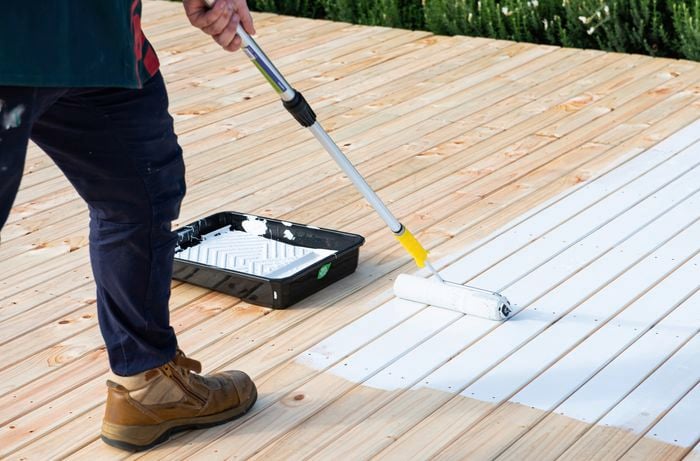 DIY- Step 8-How to paint a deck