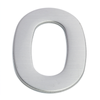 Sandleford 75mm 0 Stainless Steel Self Adhesive Numeral - 0
