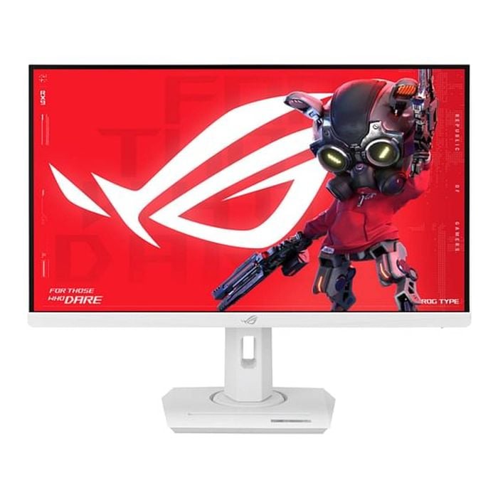 Asus Xg27ucg-w 27" 4k Fast Ips Dual Mode (4k Uhd 160hz / Fhd 320hz) 1ms Usb-c Dp Alt Elmb Sync Hdr400 G-sync Compatible Monitor