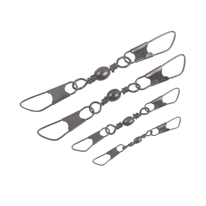 Swimerz Double Snap Barrel Swivels, Size 2, 10 Pack